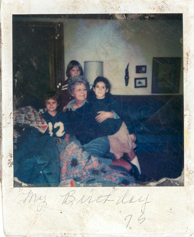 My Mother and My Children – found Polaroid