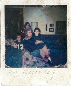 Polaroid of My Mother and Children